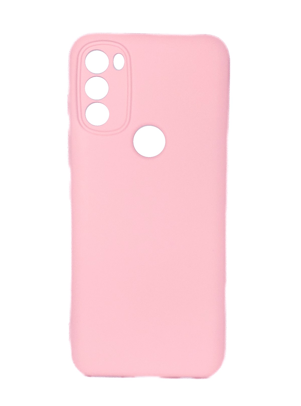 Protectores para celular  para Motorola  Moto G71 5G Funda de silicona con felpa Rosa